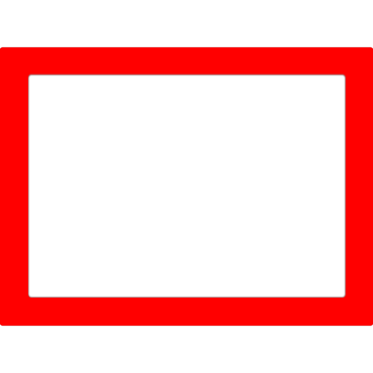 a red square icon on a white background