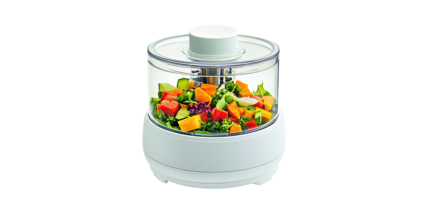 an image of a food processor on a white background