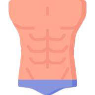 an image of a man's torso