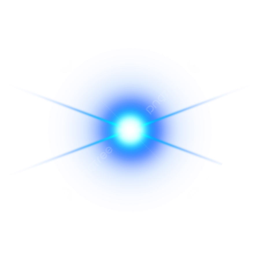 an image of a blue light on a white background