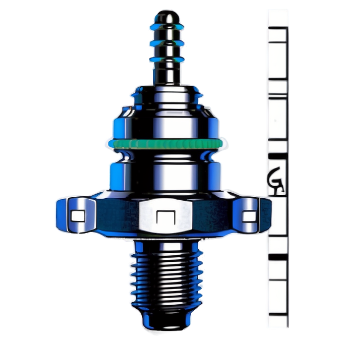 a close up view of a pressure gauge