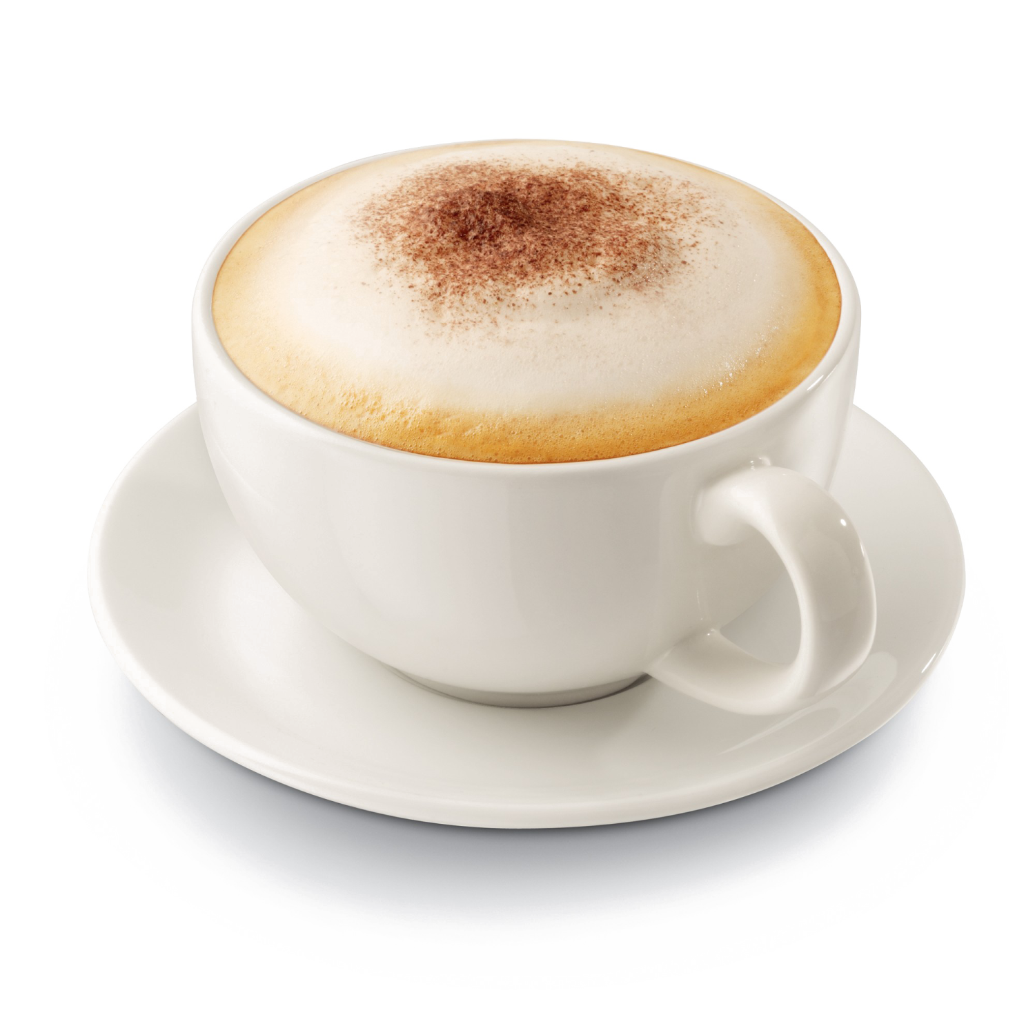 a cup of coffee on a saucer
