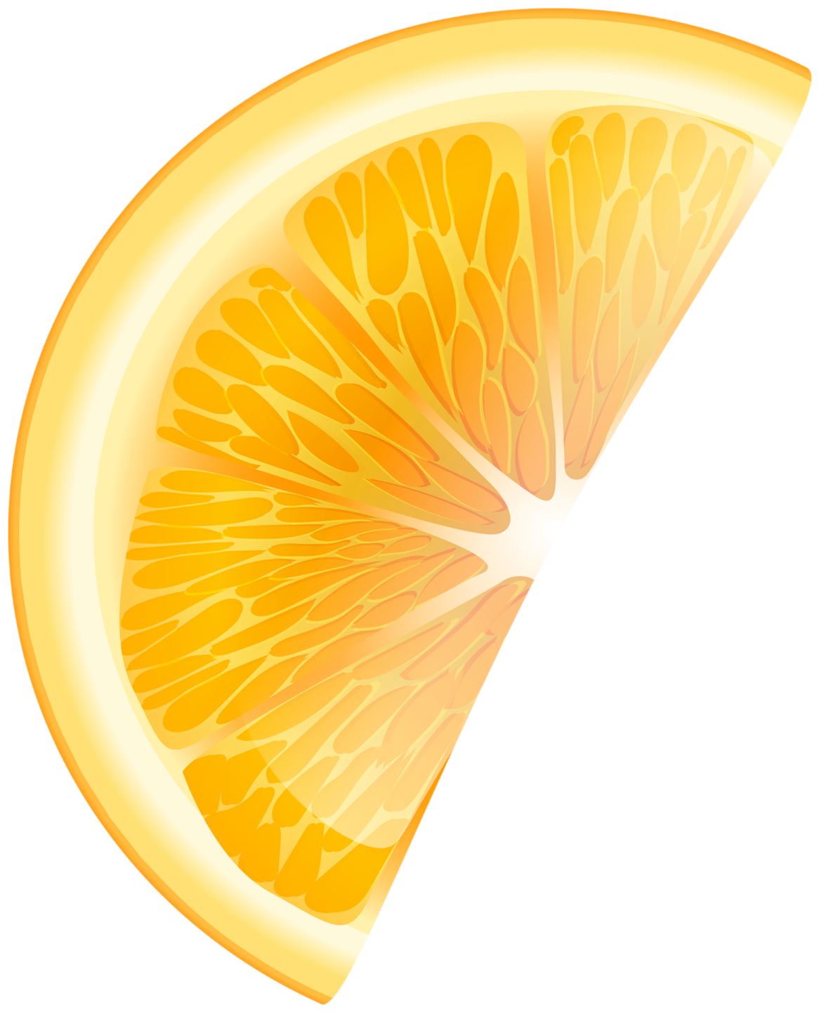 a slice of lemon