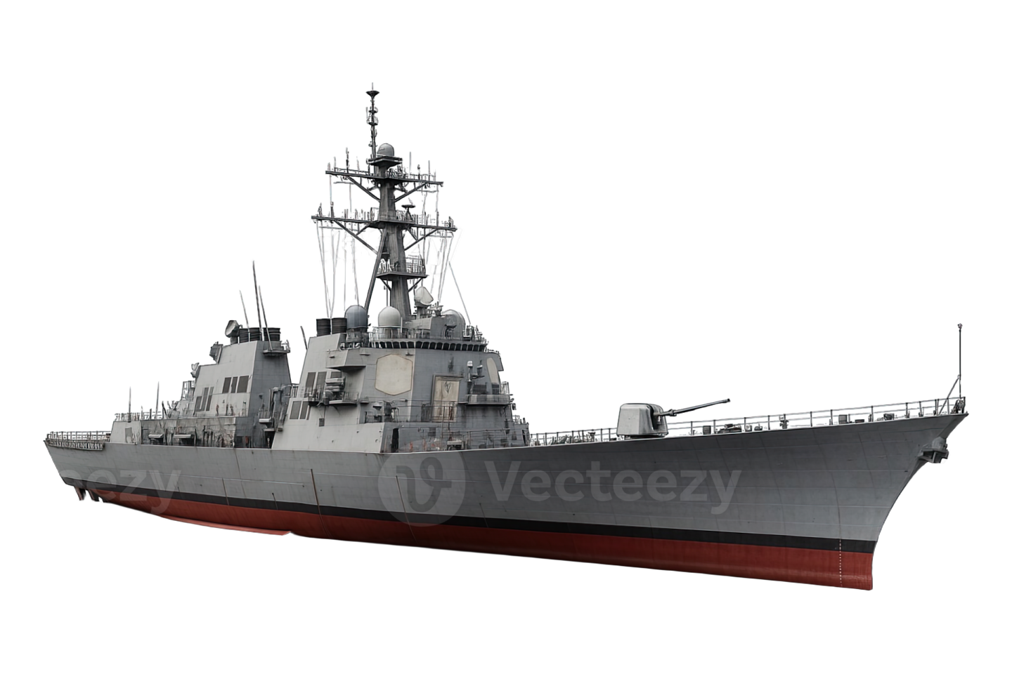 a 3d model of a warship ship