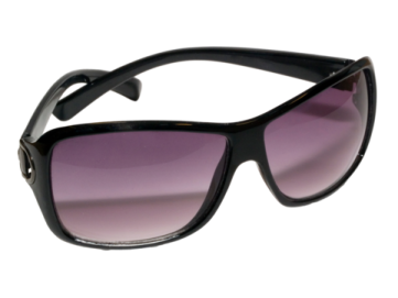 a pair of sunglasses on a white background