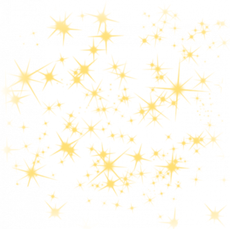 gold stars on a white background