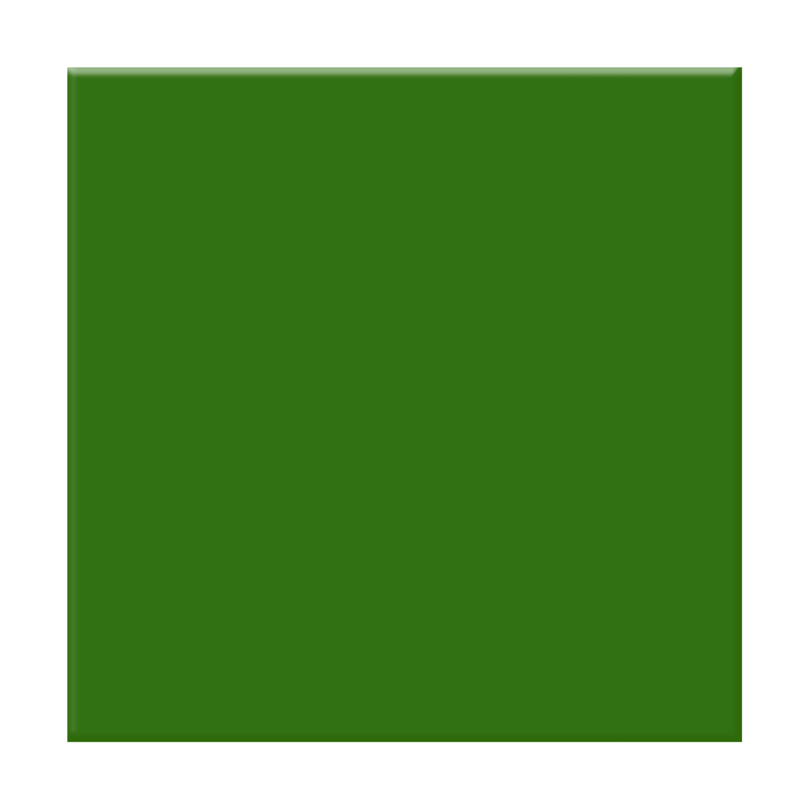 a green square with a white background