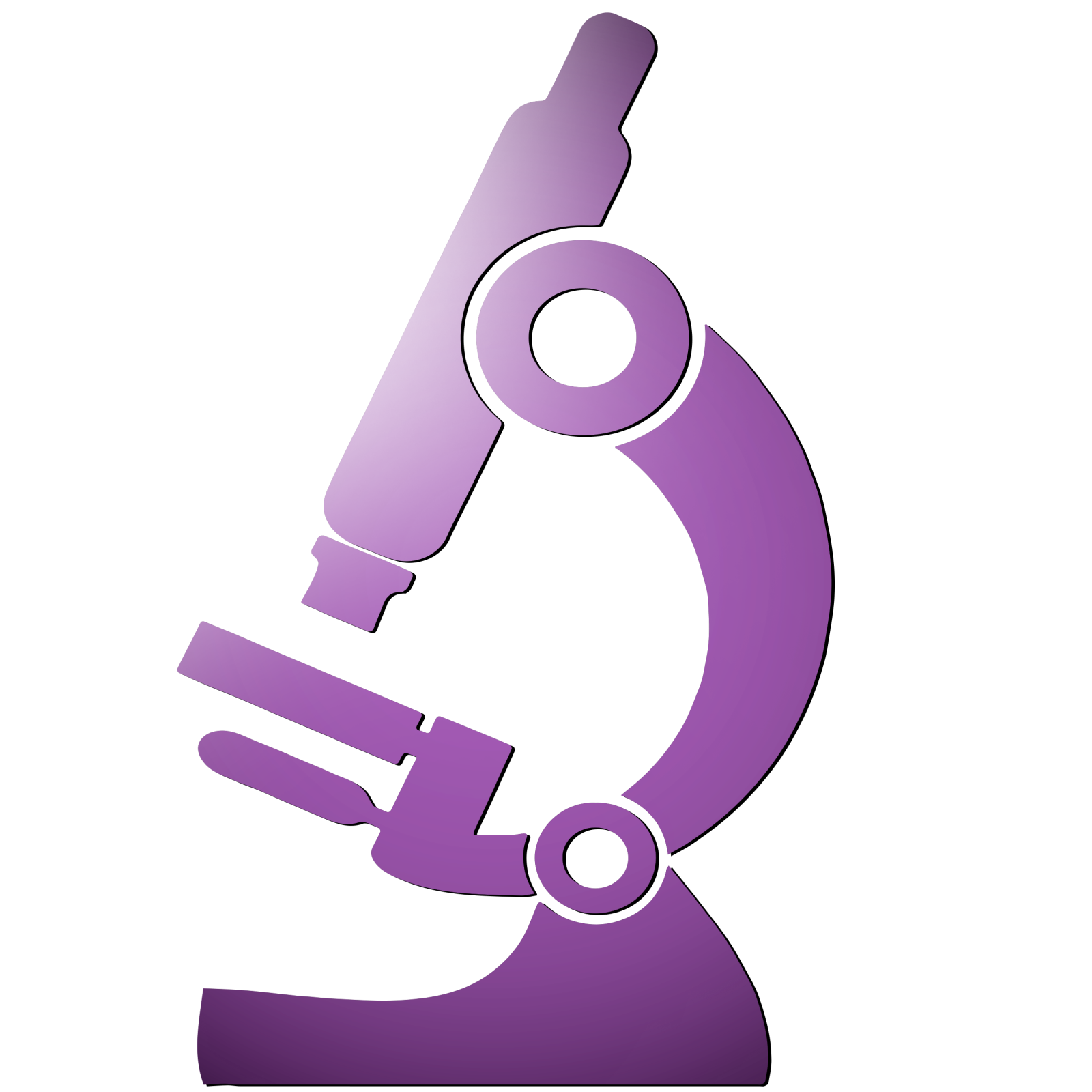 a microscope and microscope icon