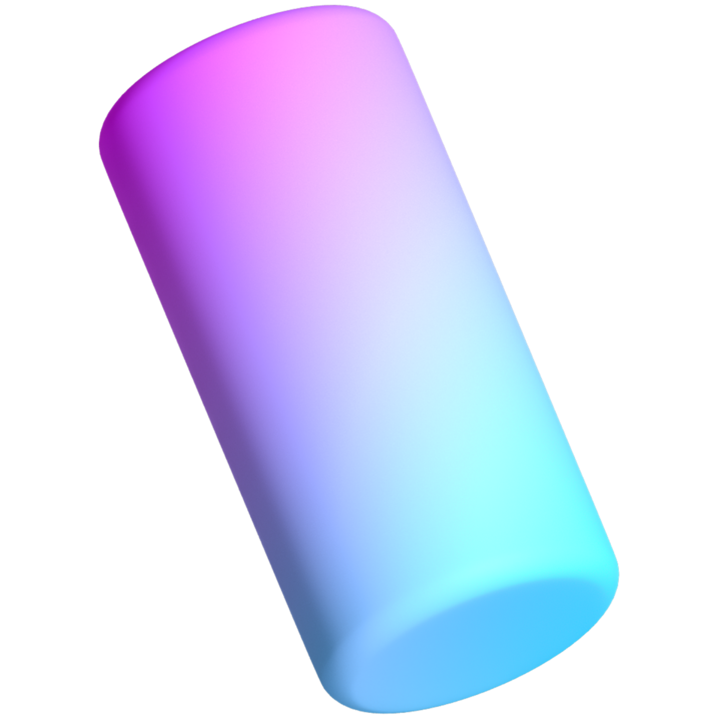 an image of a pink and blue cylinder