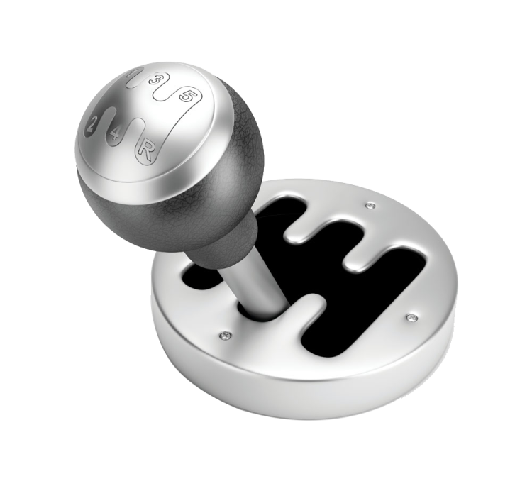 an image of a metal knob on a white background