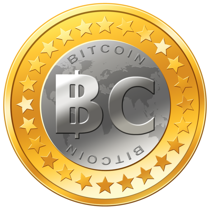 a gold and silver coin with the word bc on it