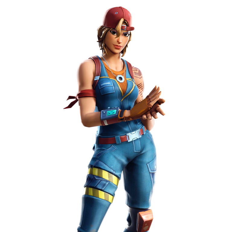 an image of a woman in a blue outfit