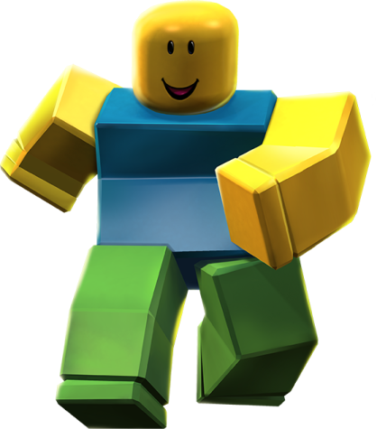a lego man with a green and yellow shirt