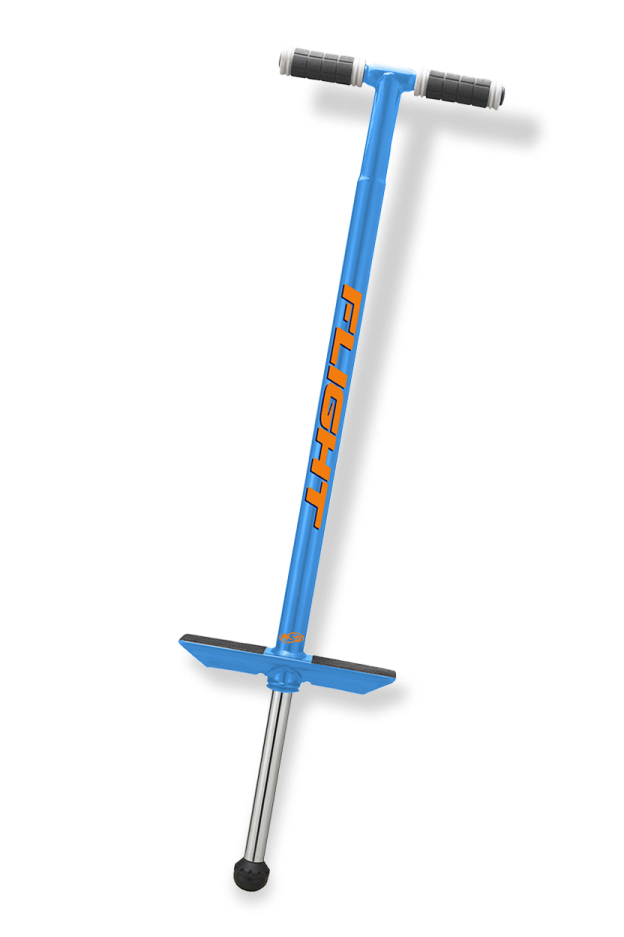 an image of a blue scr sc kick scrs kicker with the logo on it