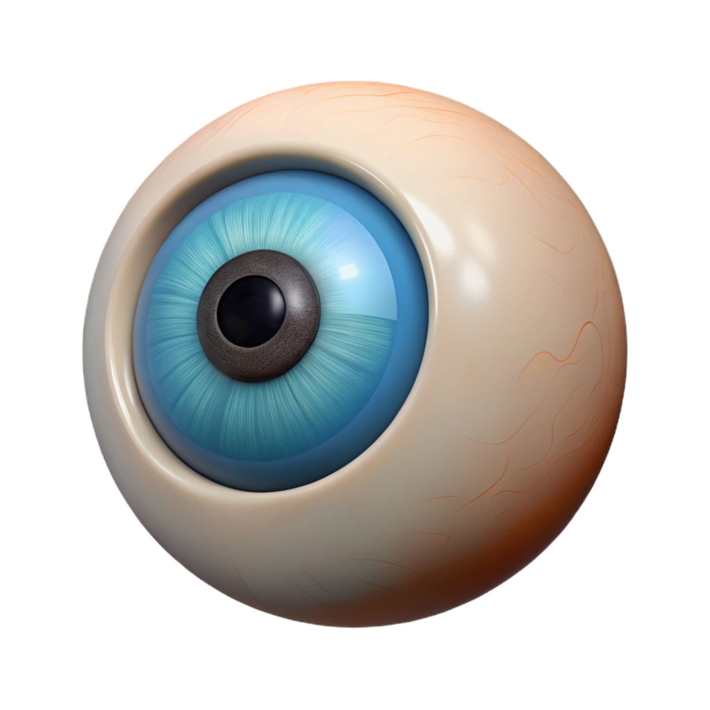 an illustration of a human eye