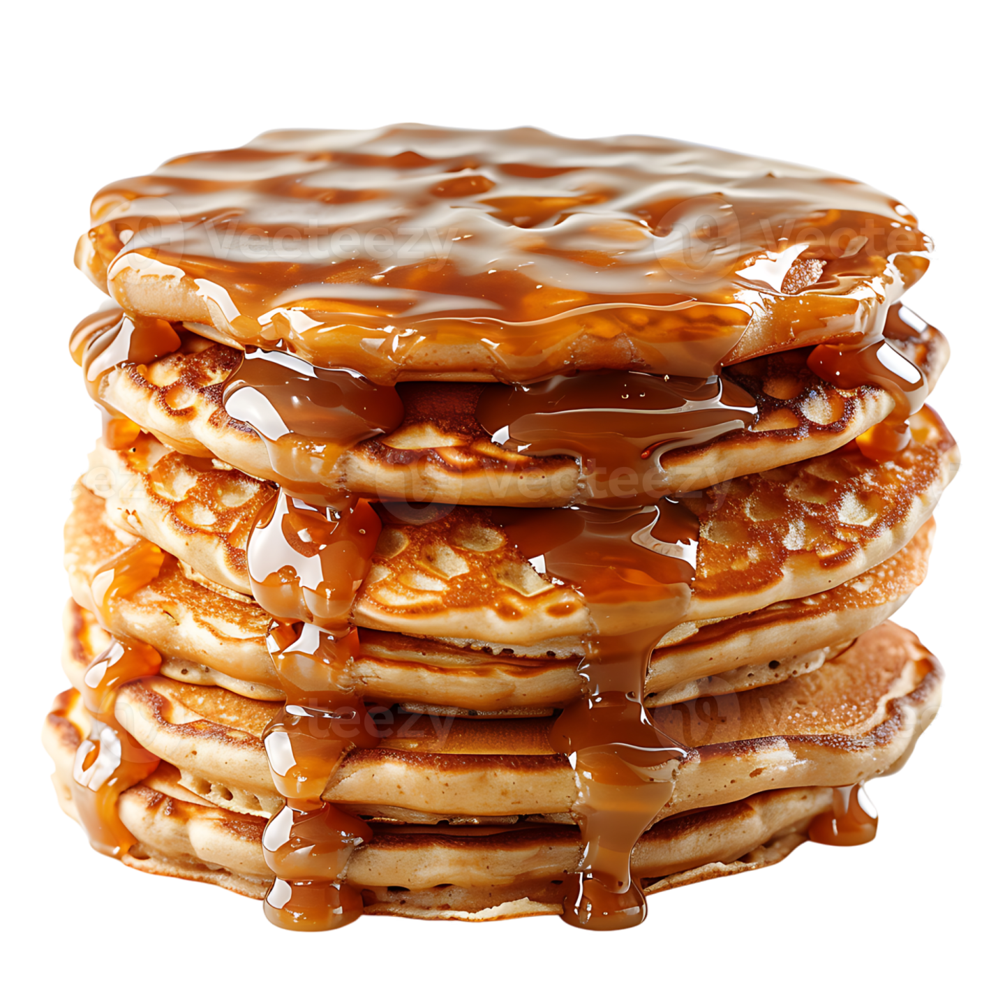 a stack of pancakes