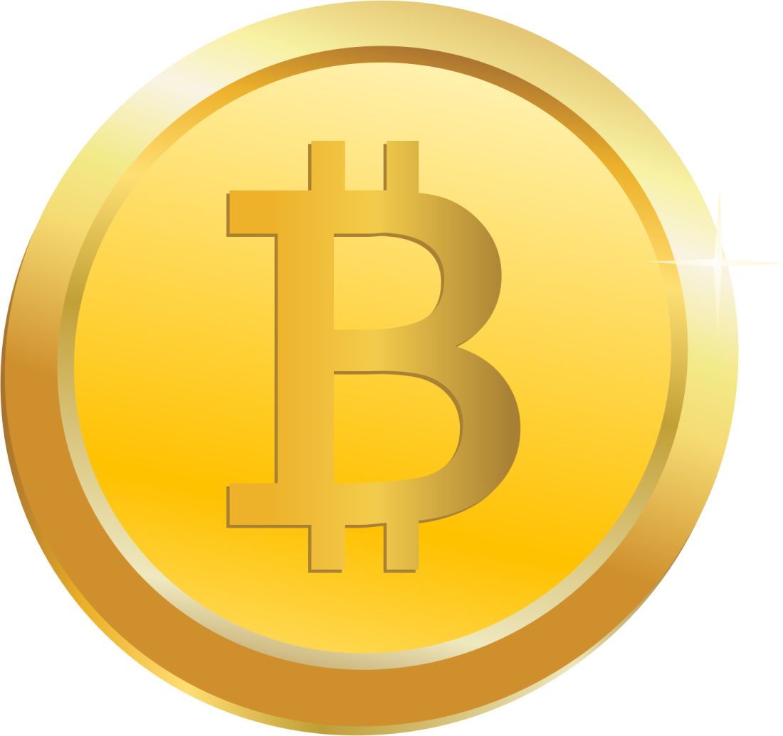 a golden bit coin