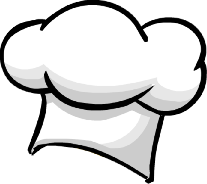 a chef hat