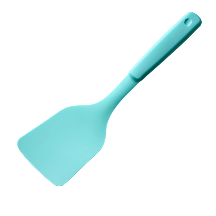 a blue spat on a white background
