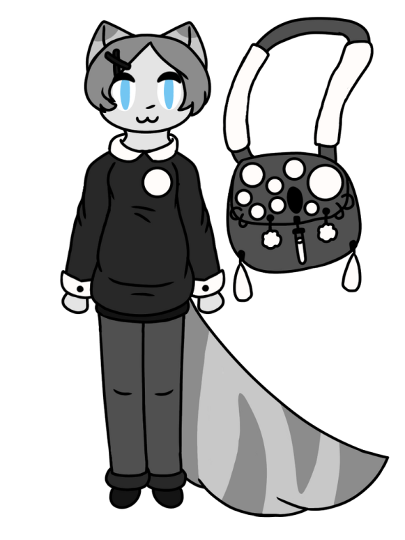 a drawing of a cat with a video game controller