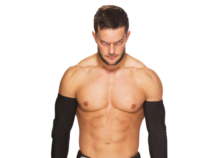 a man wearing a black and white underwear