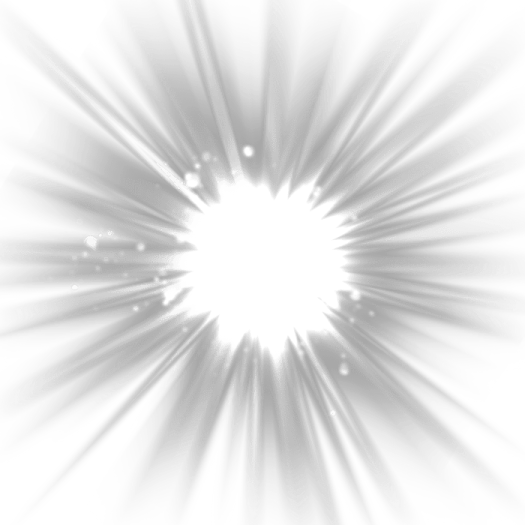 a black and white background with light rays
