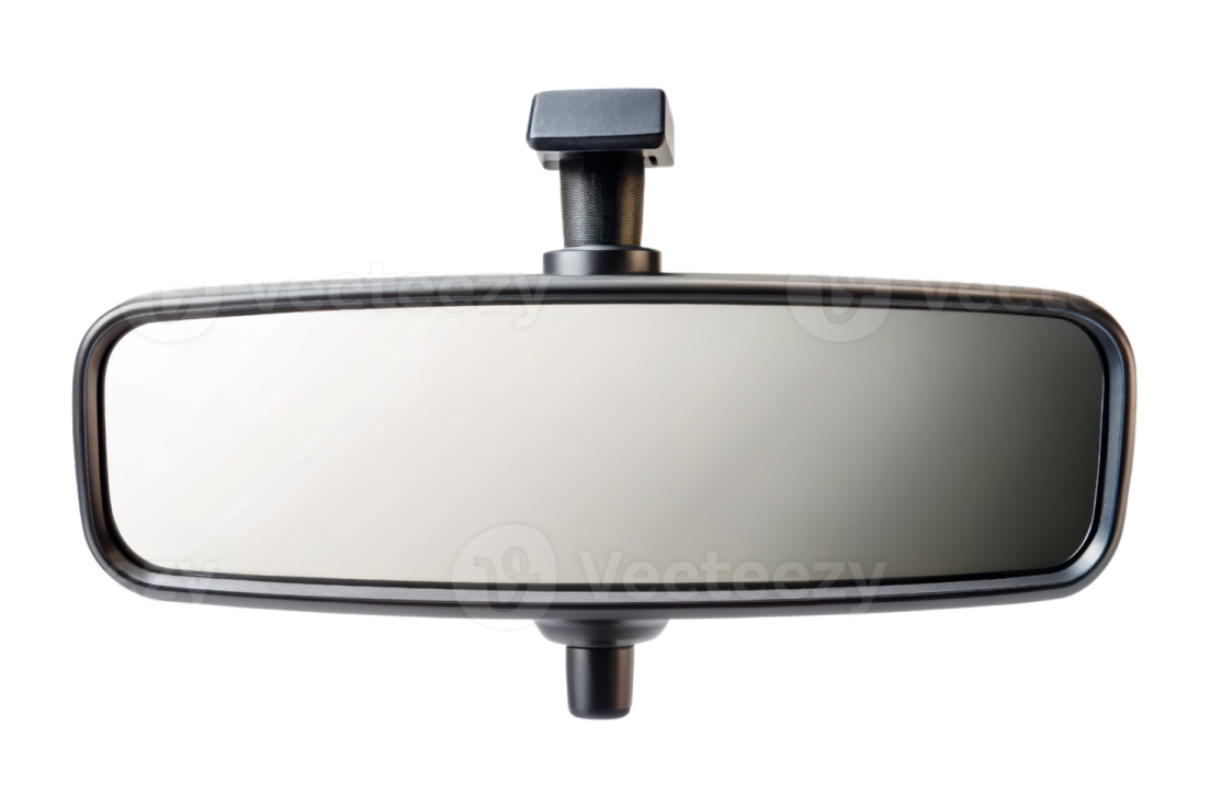 a side view mirror on a white background