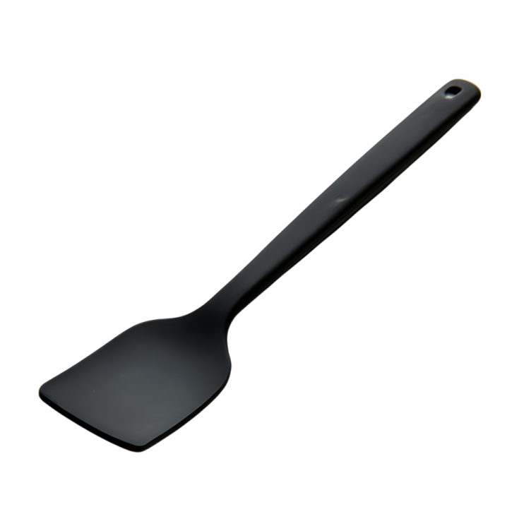 a black spat on a white background