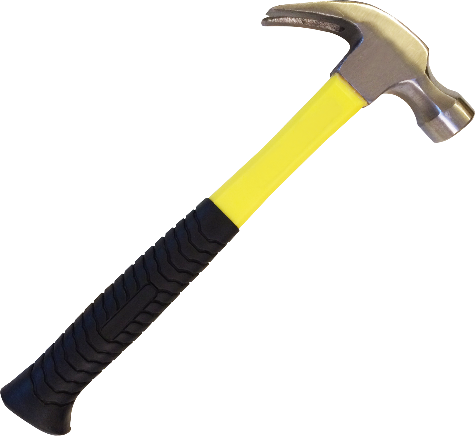a hammer on a white background