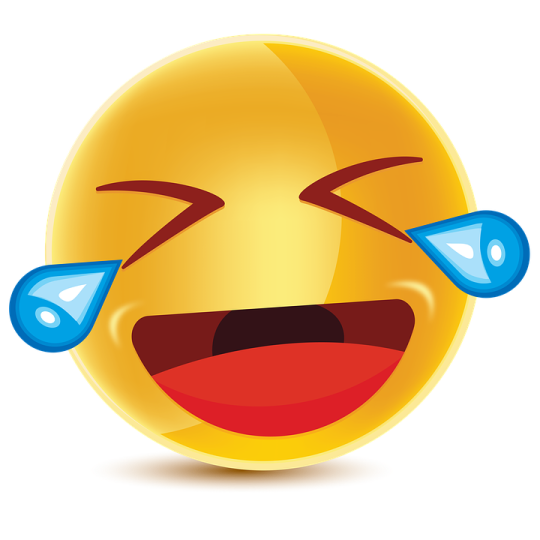 a smiley face with tears and tears