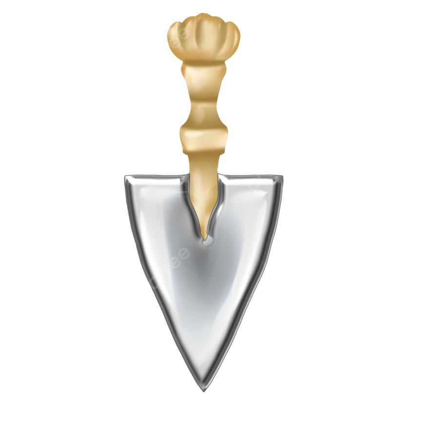 a silver shield with a gold crown on top