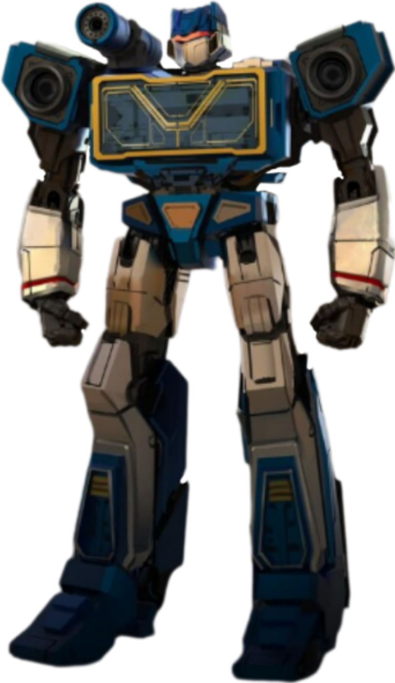a robot that is standing in front of the camera