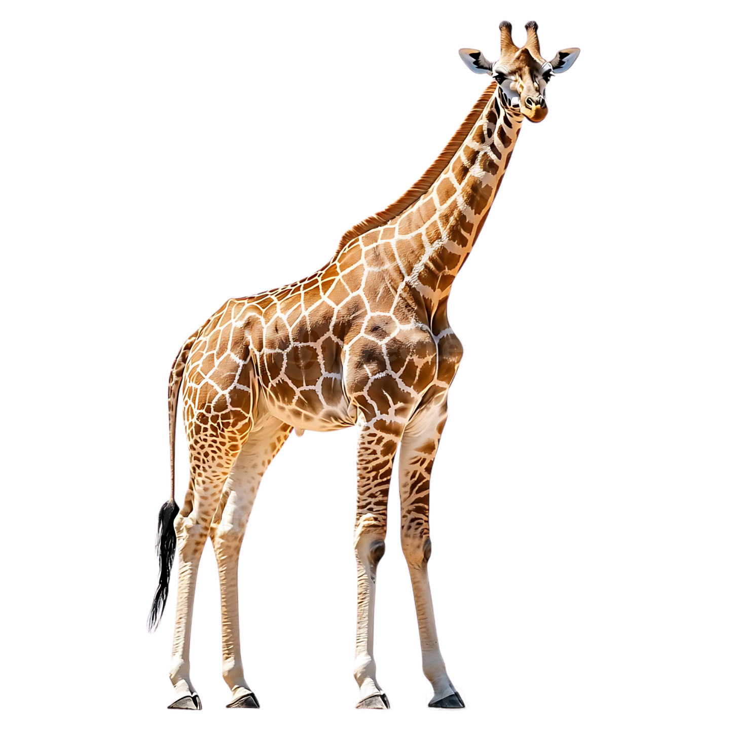 the gi is brown and white