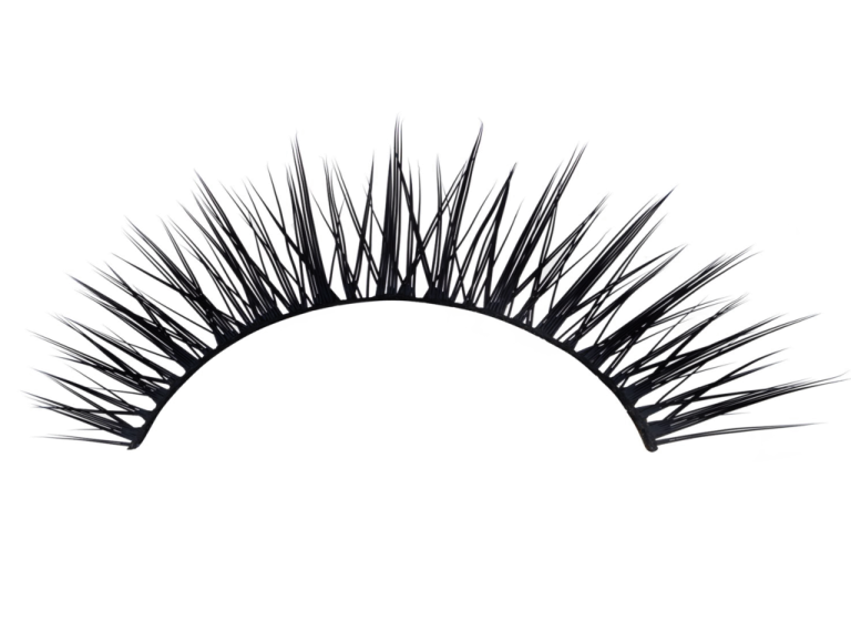 a close up view of a pair of false eyelashes