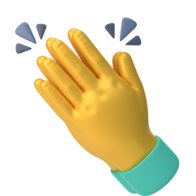 a hand with yellow gloves and blue wrist band