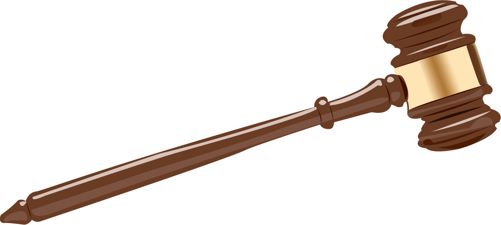 a wooden judge's gavette