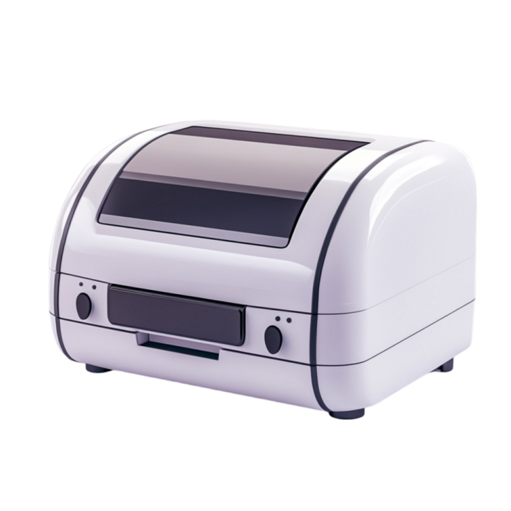 a printer on a white background