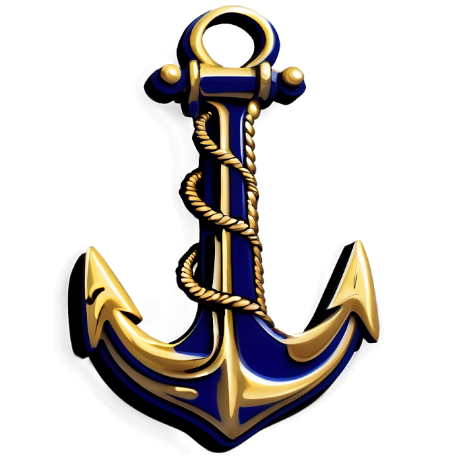 an anchor on a white background