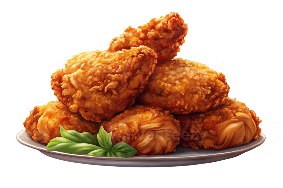 fried chicken on a plate