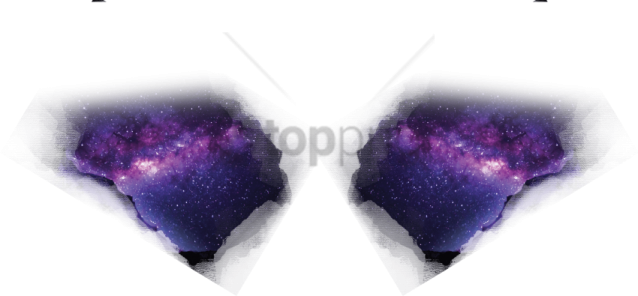 an image of a pair of purple and blue stars