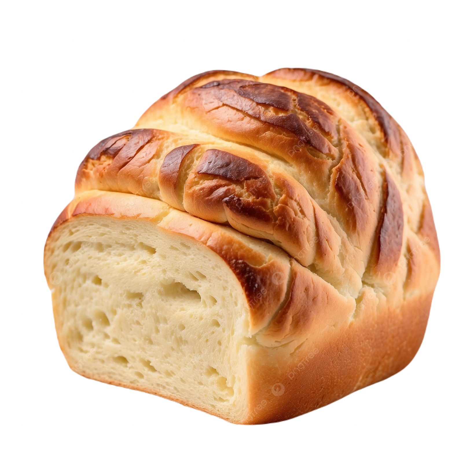 a close up of a piece of bread
