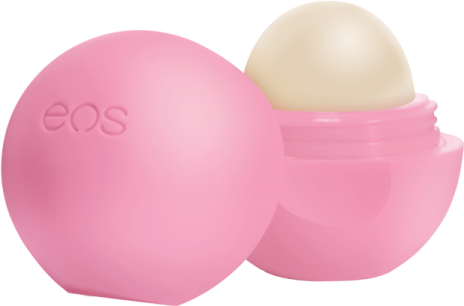 a pink container with an egg in it