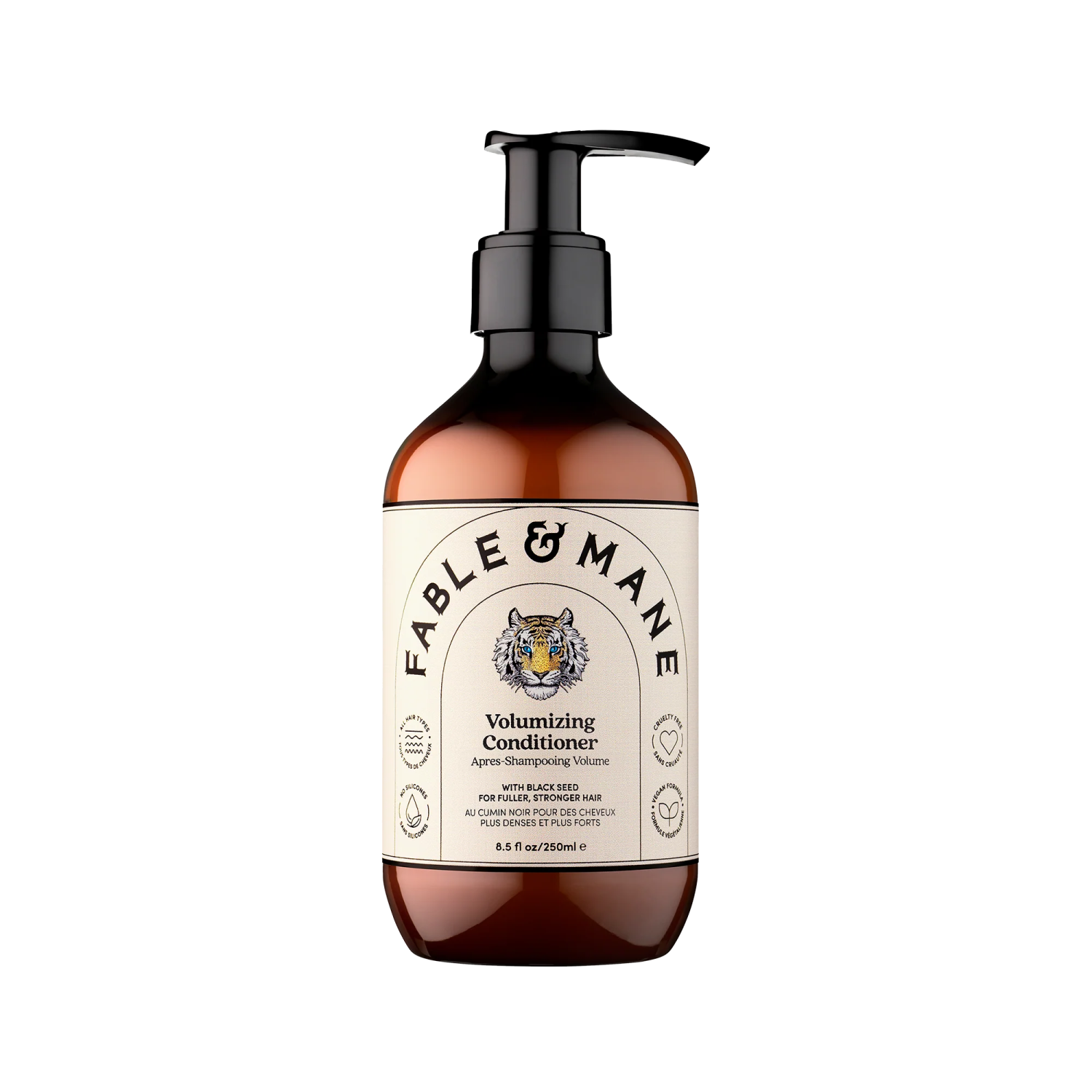a bottle of hand soap on a white background