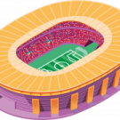 an illustration of a soccer stadium