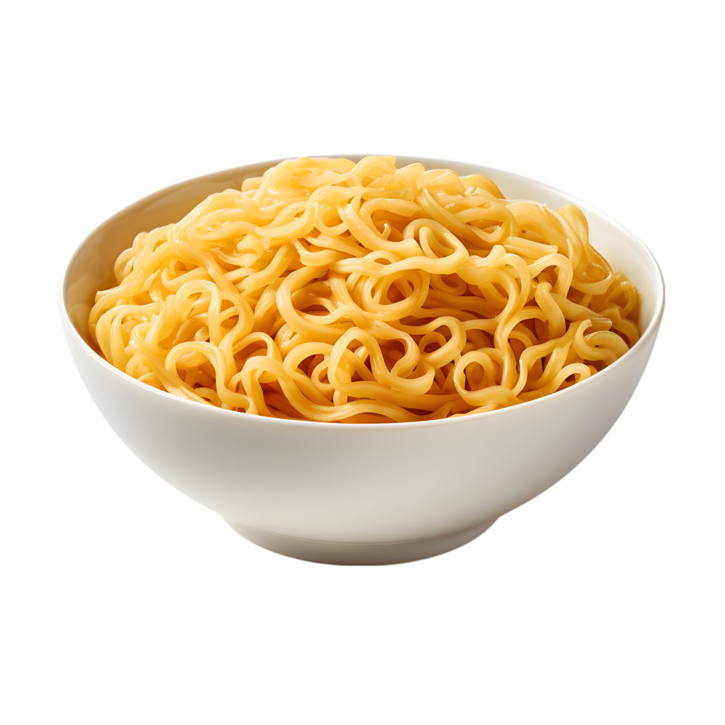 a white bowl filled with noodles