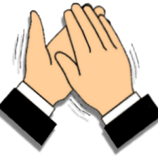 a pair of hands that are clasped together
