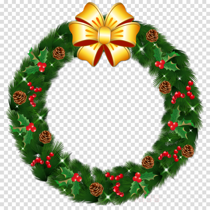 christmas wreath clipart png