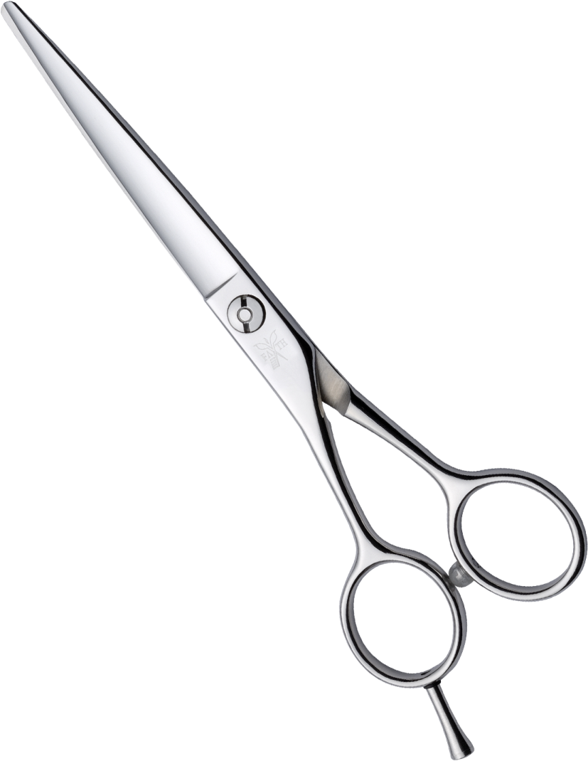 a pair of scissors on a white background