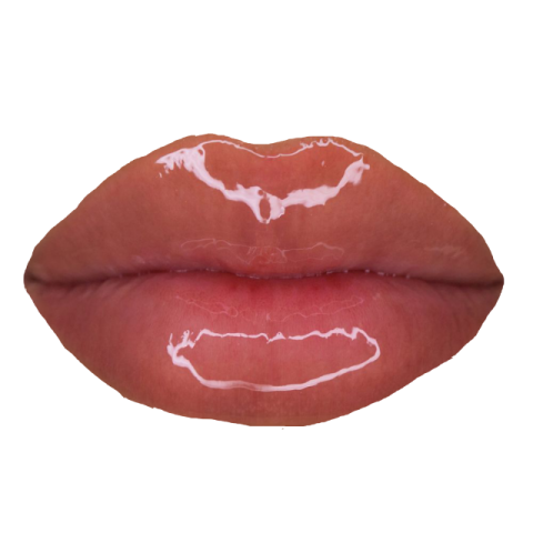 a close up of a woman's lips