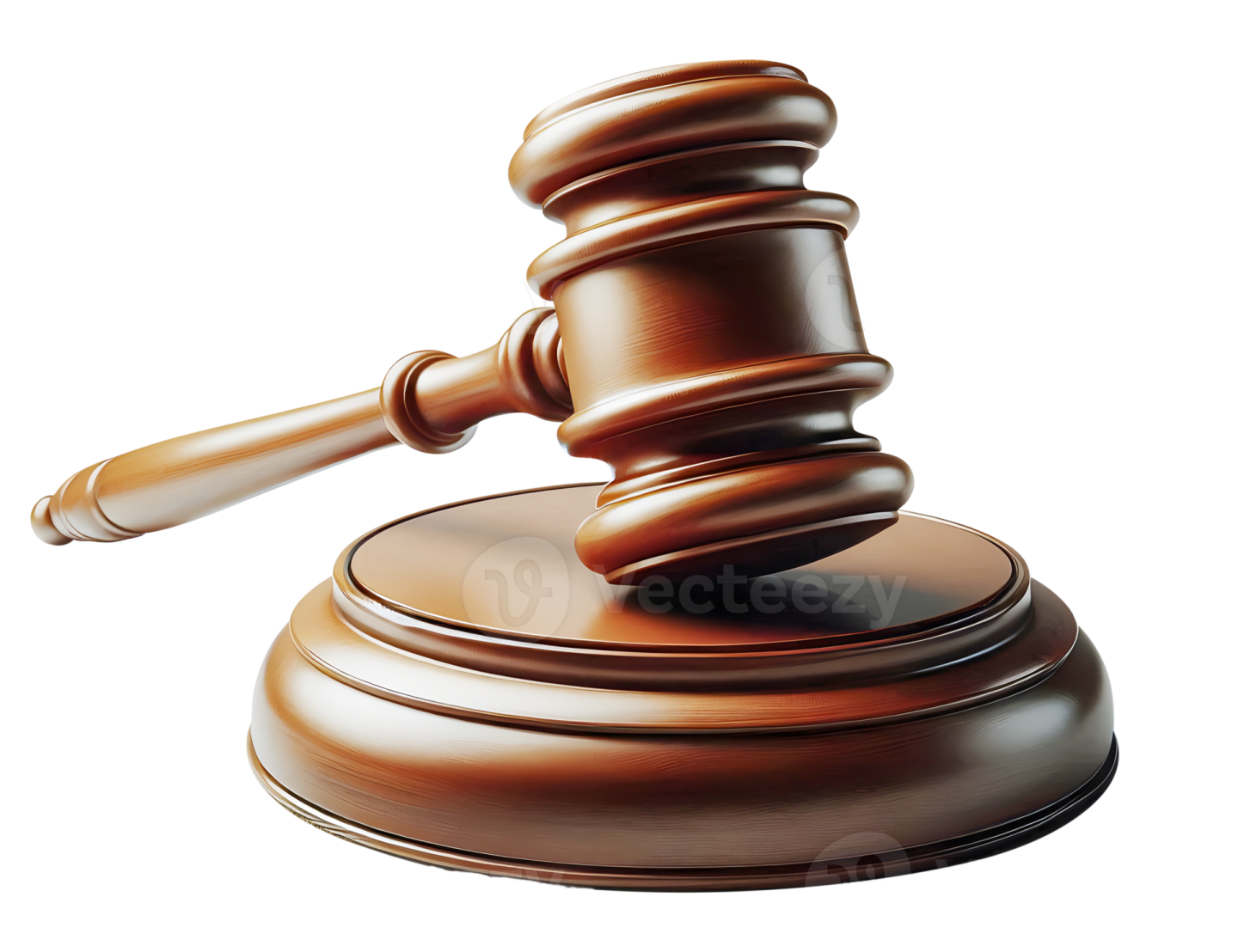 a judge's gavette on a white background